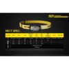 98060015 tzimasparts fakos led nitecore headlamp nu17 black 4